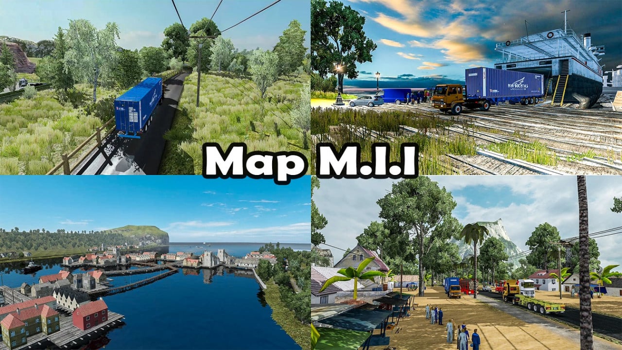 Most Extreme Map Mod of Indonesia - ETS2 1.30 to 1.38